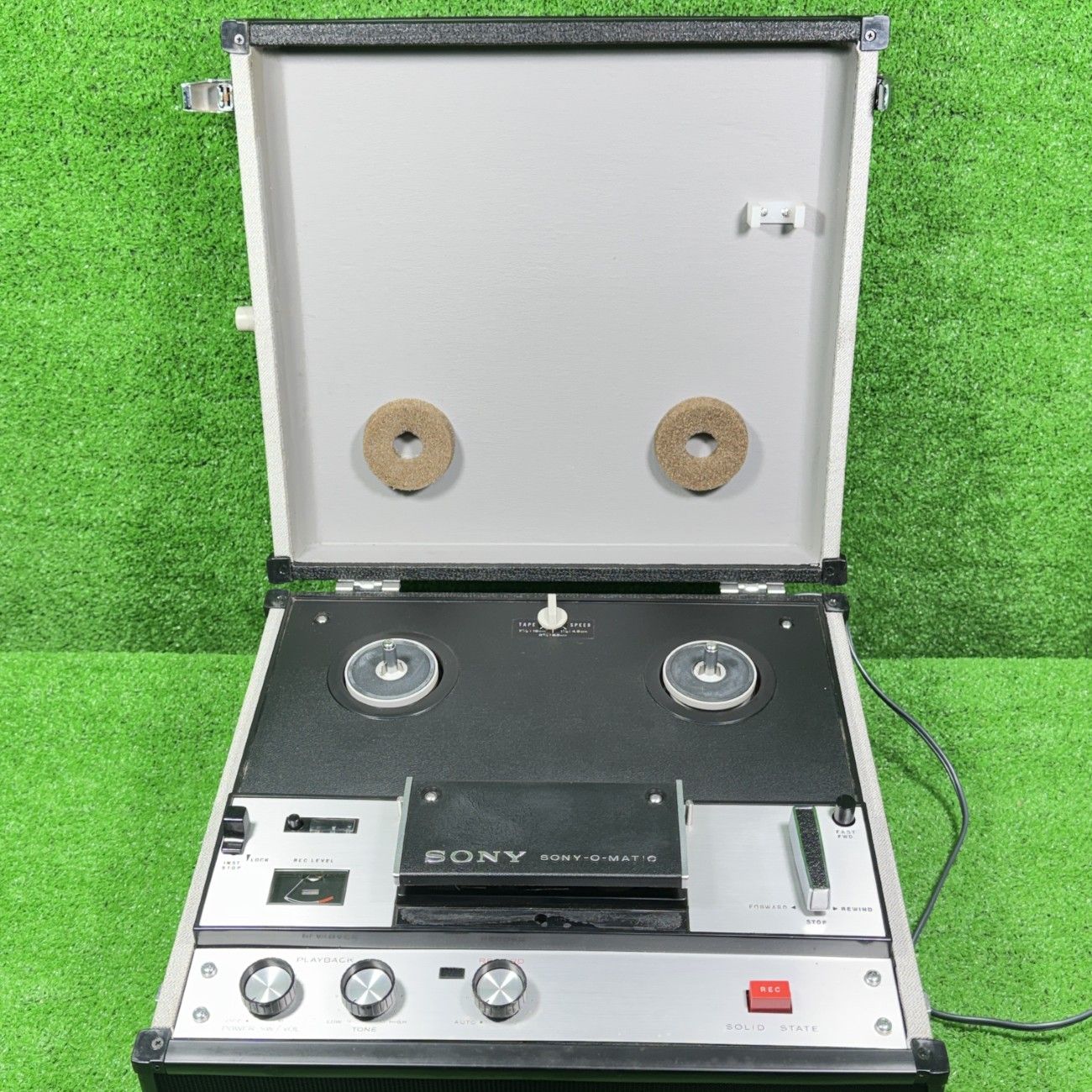 SONY ソニー オープンリールレコーダー TC-357A 通電確認済 昭和レトロ