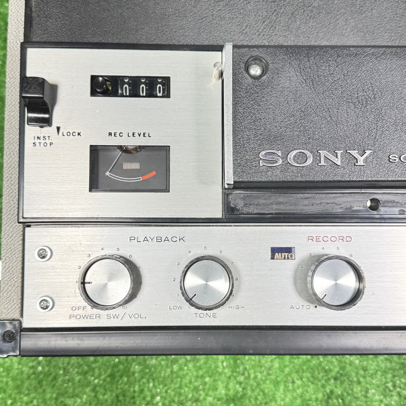 SONY ソニー オープンリールレコーダー TC-357A 通電確認済 昭和レトロ