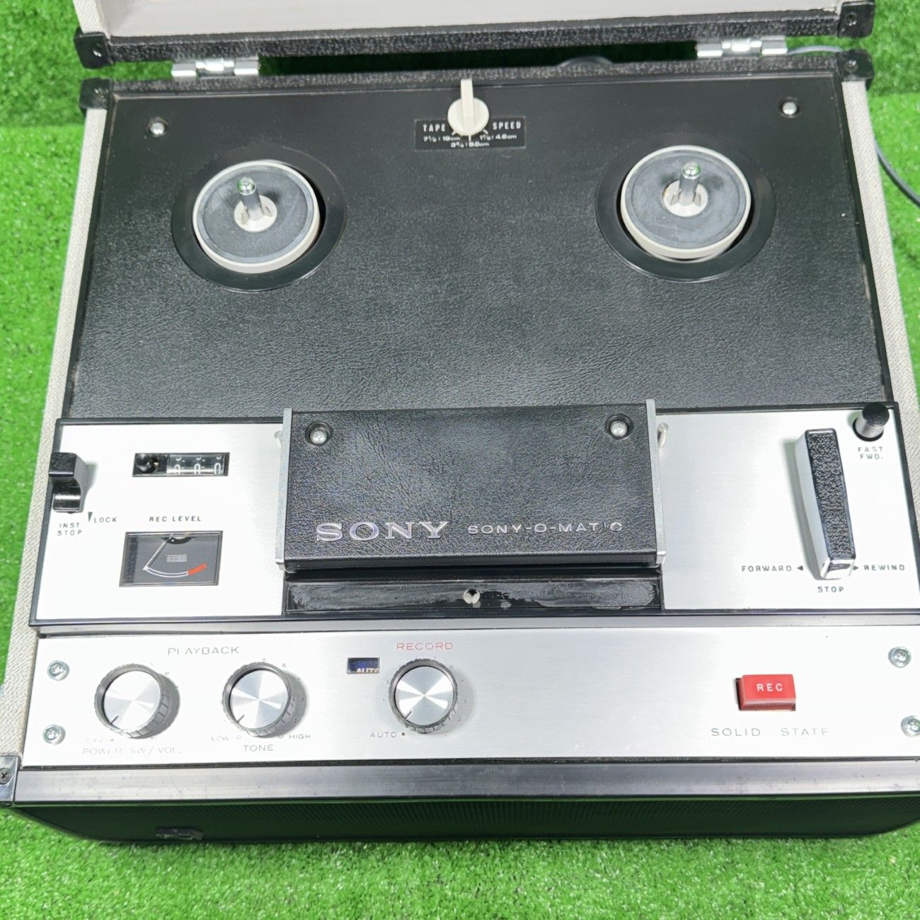 SONY ソニー オープンリールレコーダー TC-357A 通電確認済 昭和レトロ