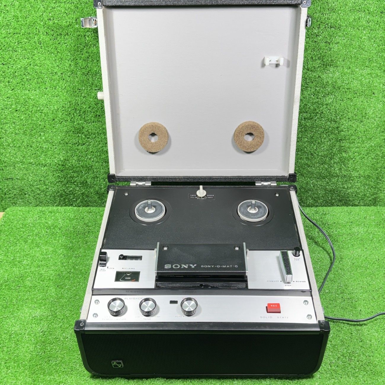 SONY ソニー オープンリールレコーダー TC-357A 通電確認済 昭和レトロ