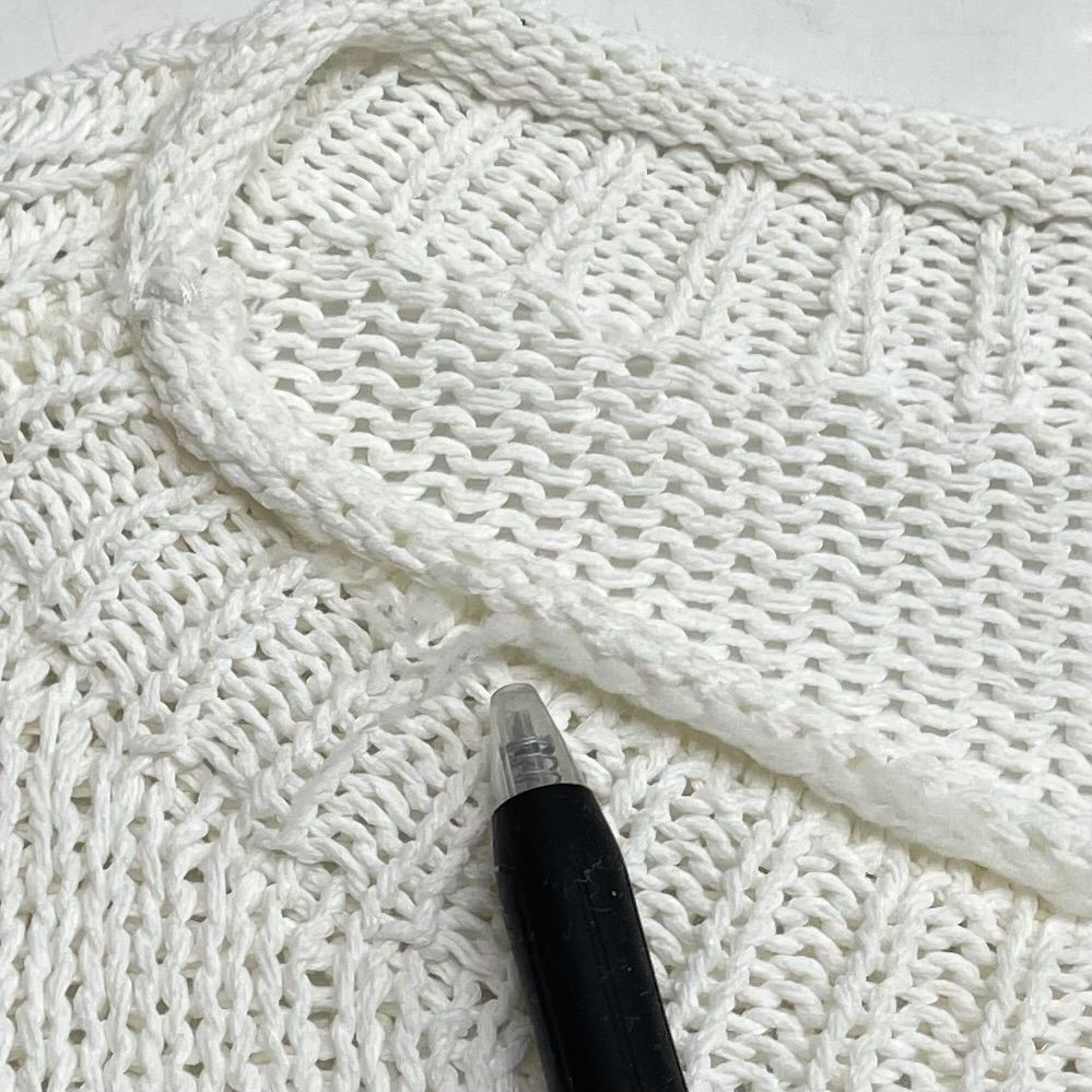 ETRE TOKYO エトレトウキョウ ボトルネックローゲージニットプル