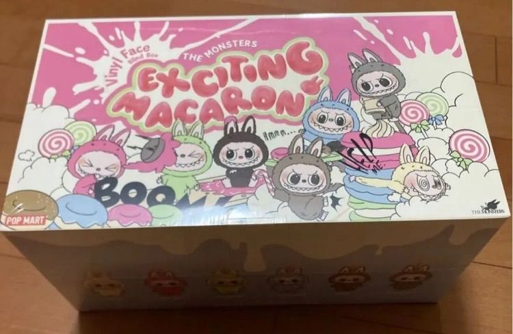 シュリンク付き THE MONSTERS Exciting Macaron ラブブ Labubu マカロン アソート