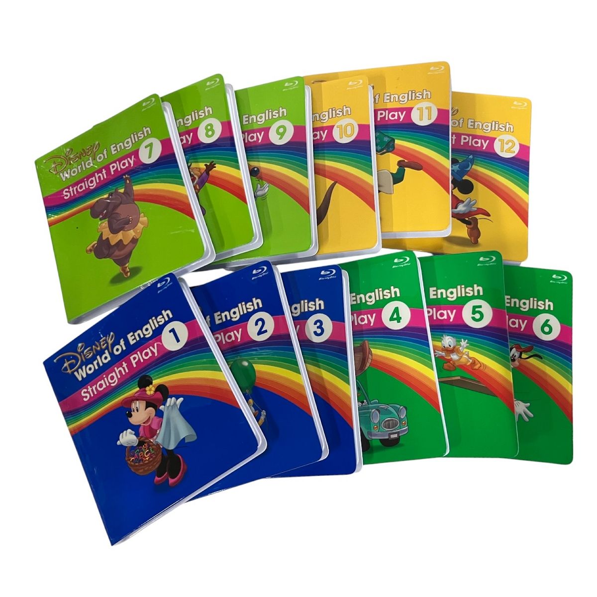 DWE ストレートプレイ 2020年頃 Blu-ray版 ディズニー 英語システム