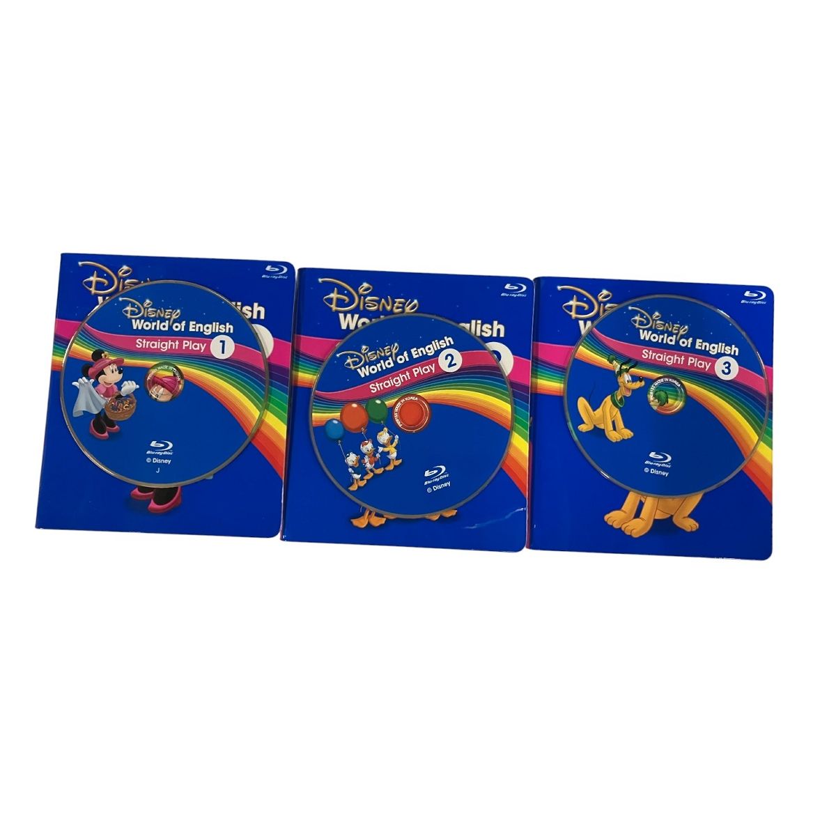 2020年購入★DWE Straigt Play★Blu-ray 全12巻セット 2020年購入☆DWE Straigt Play☆Blu-ray 全12巻セット DWE ディズニー