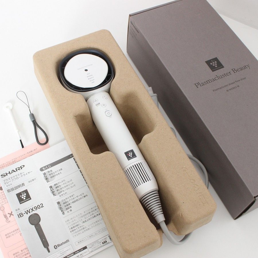 SHARP プラズマクラスター IB WX 902 W ルミナスホワイト 製 ドレープフロードライヤー シャープ 本体