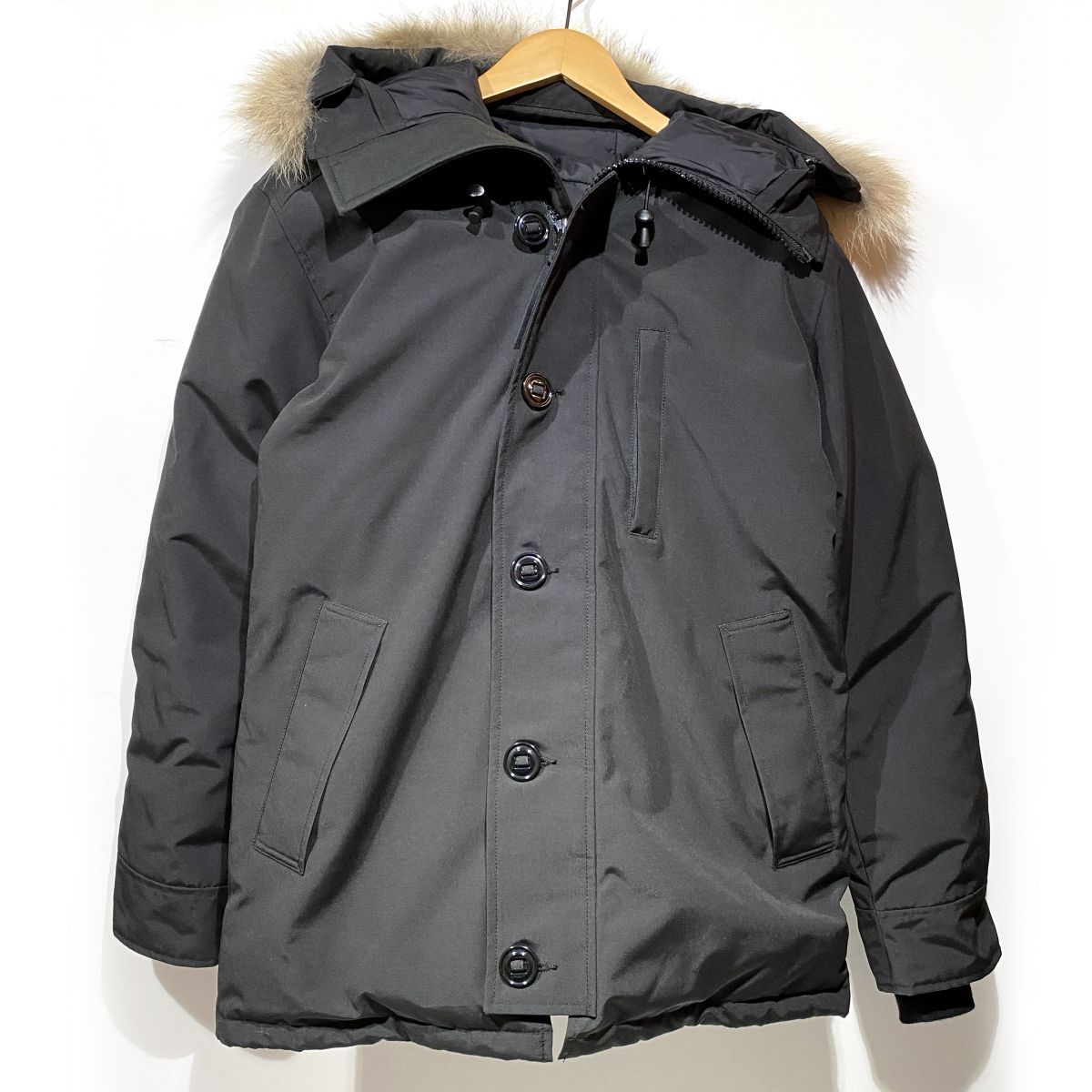 CANADA GOOSE カナダグース Chateau Parka シャトーパーカ ブラック サイズL メンズ
