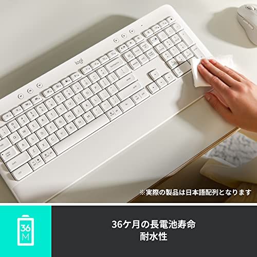  迅速に発送 ロジクール K 650 GR ワイヤレス キーボード パームレスト 薄型 疲れにくい bluetooth Logi Bolt Unifying非対応 日本語配列 windows mac chrome Androi 8 e 76228 その他 キッチン 食器