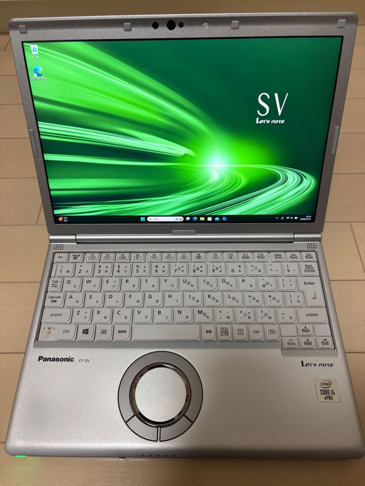 累積6200時間 Panasonic Let’s note CF SV 9 Windows 11 メモリ8 GB Core i 5 軽量 高速 パソコン ノートPC パナソニック レッツノート すぐ使える