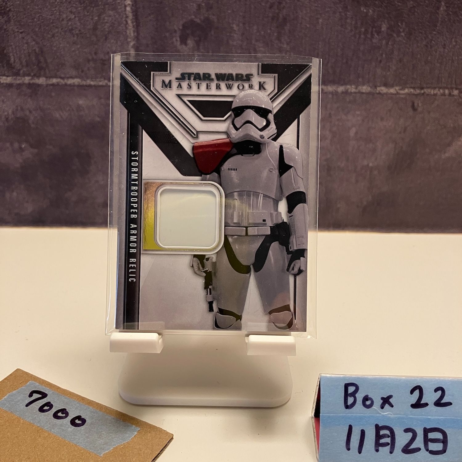 ☆1of1 スターウォーズtopps MASTERWORKフィルムレリックカード ☆1of1