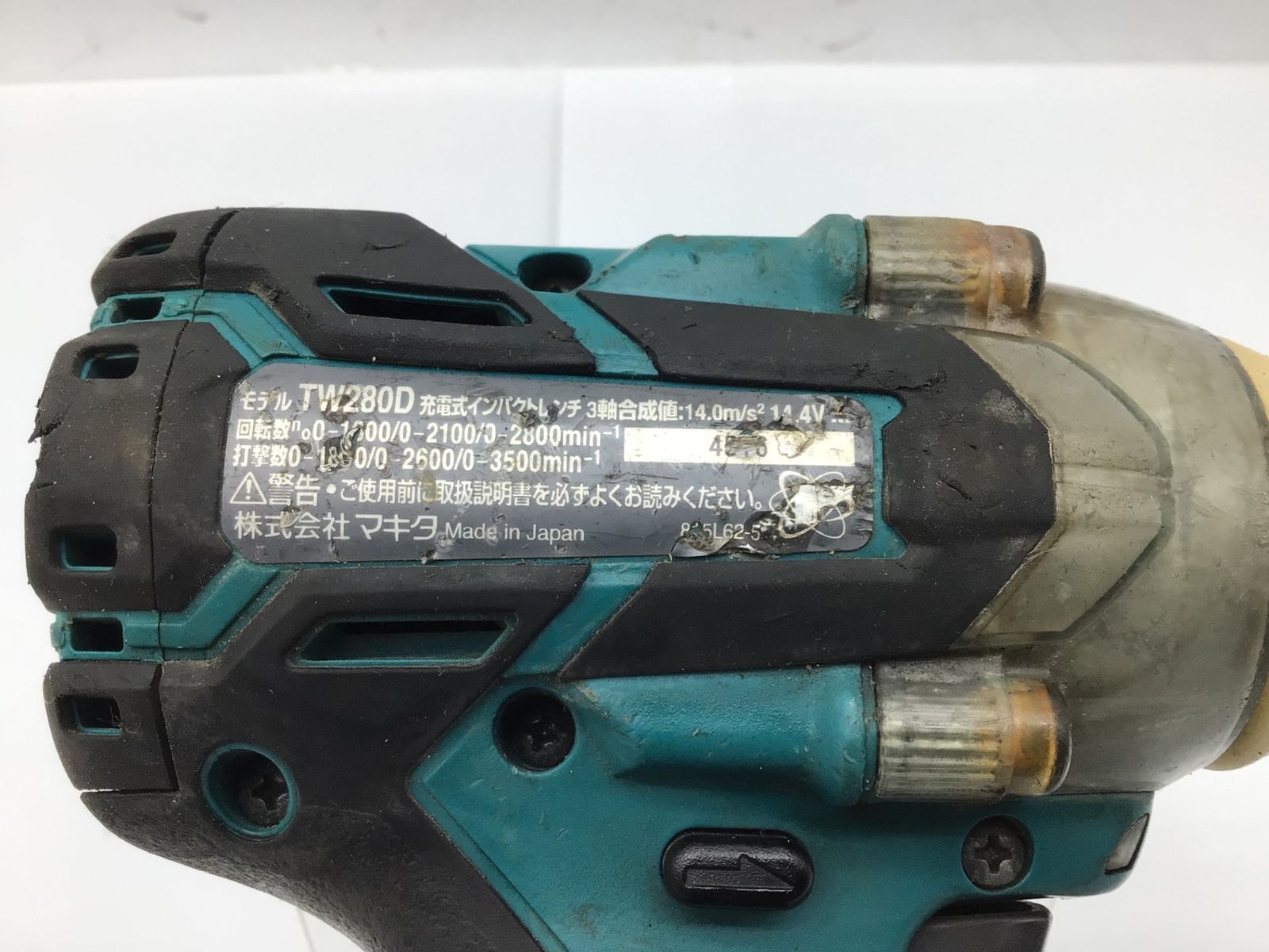 中古品】Makita/マキタ TW280DZ ☆ 14.4v充電式インパクトレンチ 本体 