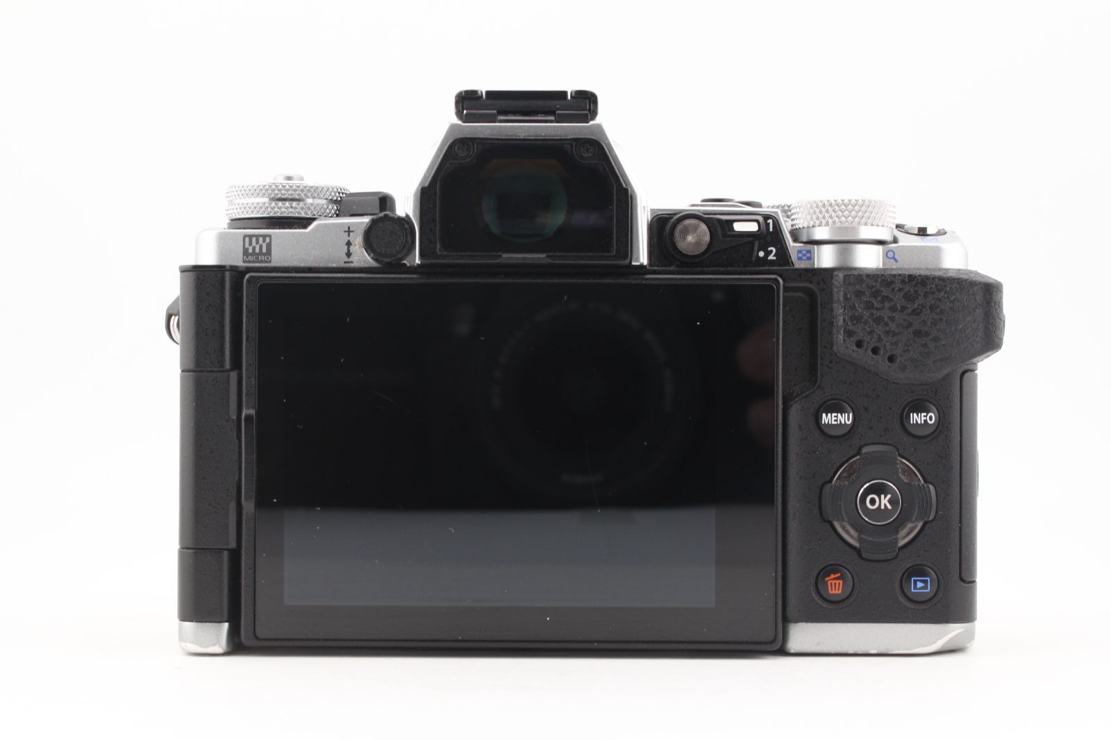  ショット数3 065回 オリンパス OLYMPUS OM-D E-M 5 Mark II ボディ シルバー M 9263＃23 ミラーレス一眼 デジタルカメラ