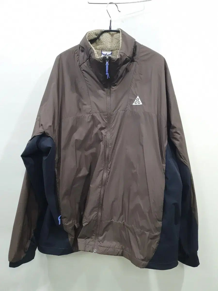 ナイキ ACG ブラウン ウィンドブレーカー ジャケット XXL