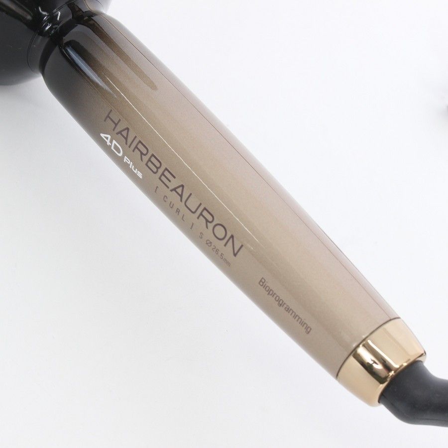 美品】ヘアビューロン 4D Plus カール S-type 26.5mm HBRCL4D-GS-JP