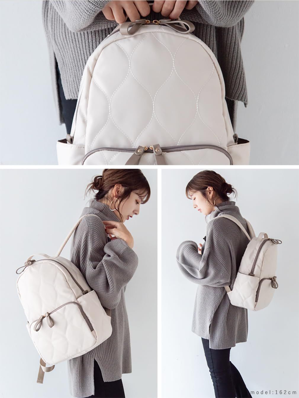 グラタンテ キルティング マザーズリュック レディース 軽量 Gratante リュック 通勤 通学 abb g 0024