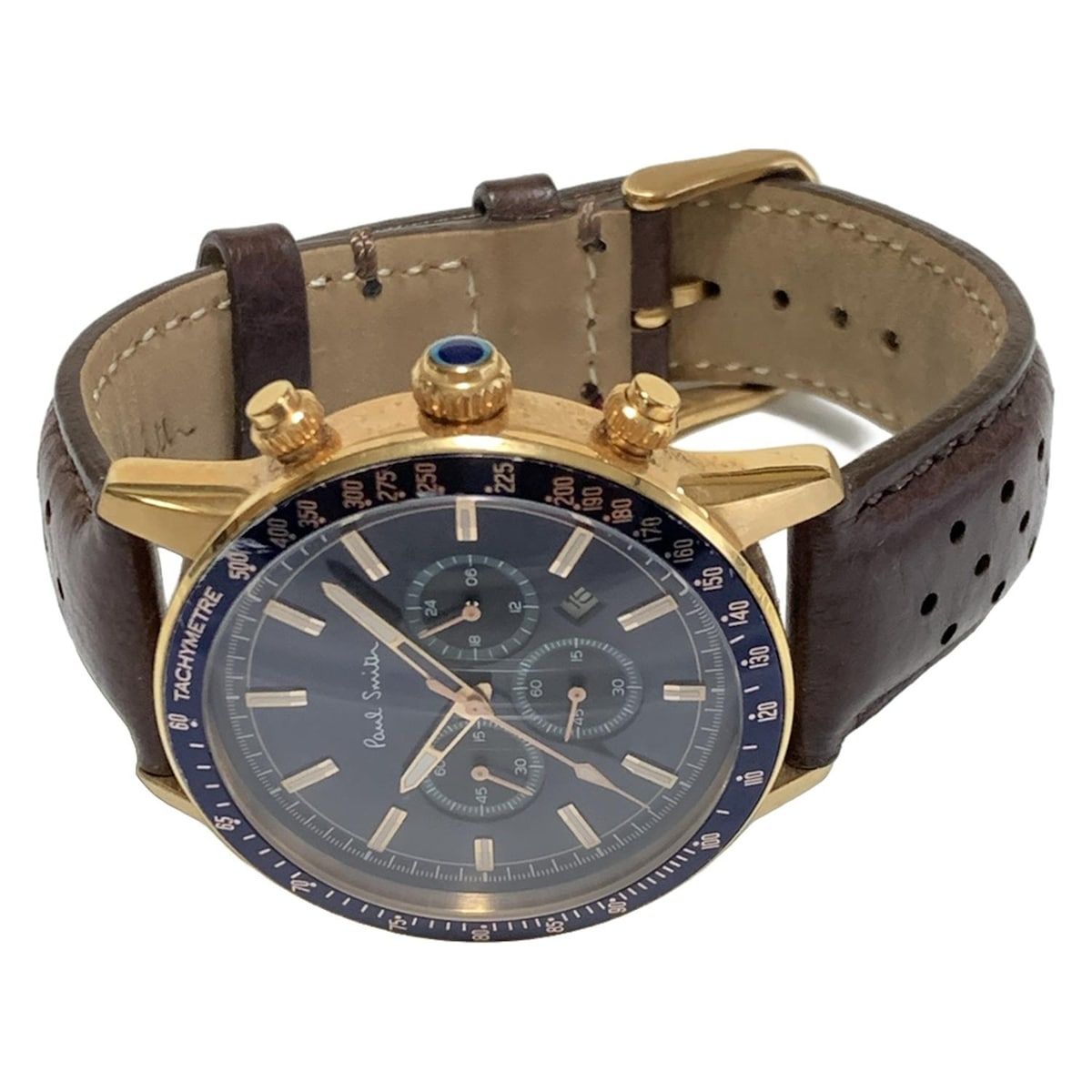 PaulSmith ポールスミス 腕時計 メンズ クロノグラフ ダークネイビー