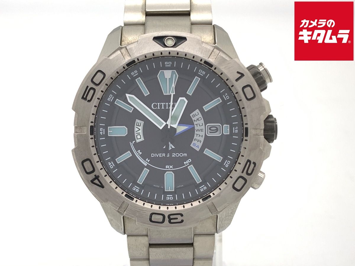 シチズン プロマスター ブラック AS 7141 60 E H 112 R 012479 チタン