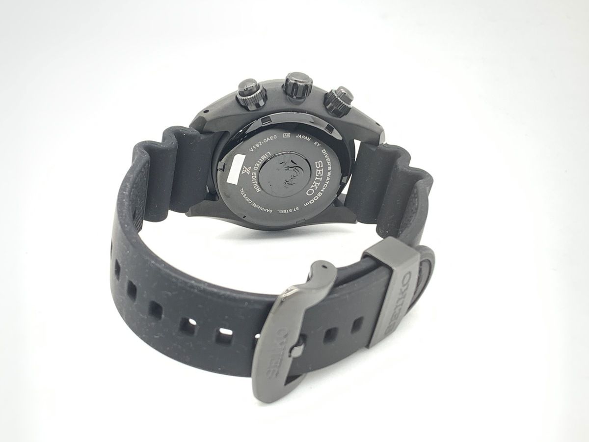 セイコー プロスペックス ブラック SBDL 065 V 192 0 AE ステンレススティール