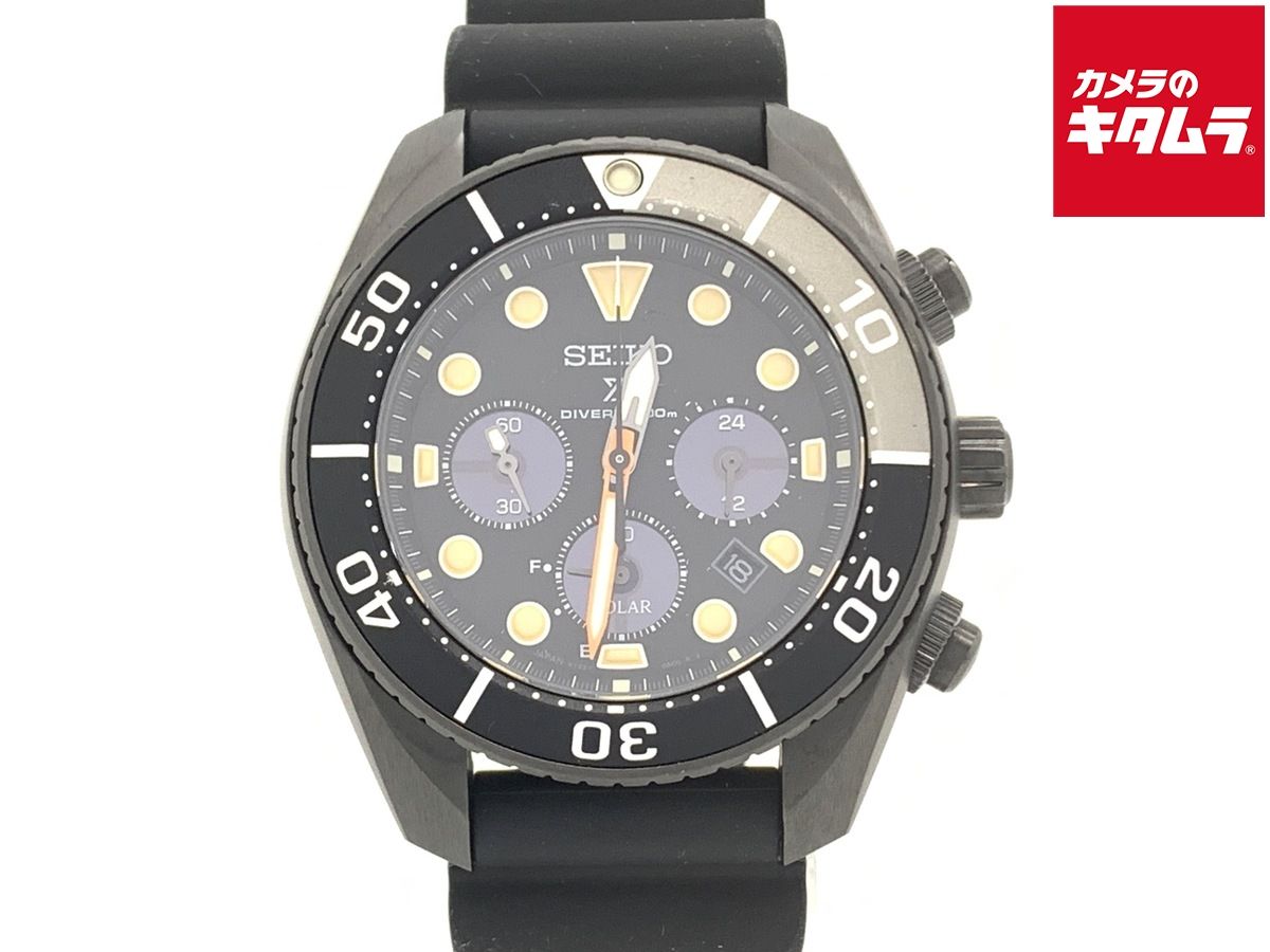 セイコー プロスペックス ブラック SBDL 065 V 192 0 AE ステンレススティール