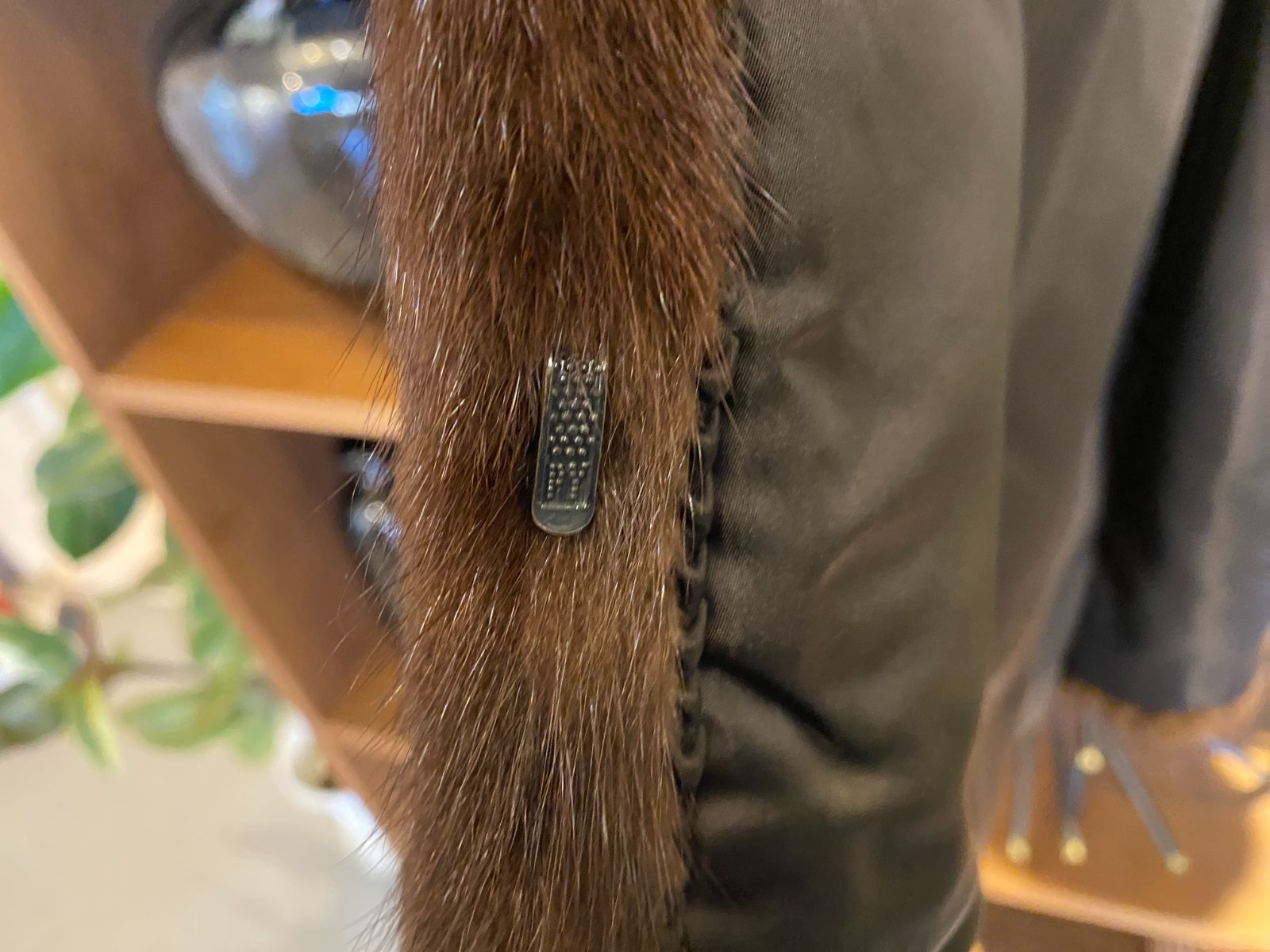 □希少 美品 ROTINY ロティニー ミンクファー 本毛皮 リアルファー