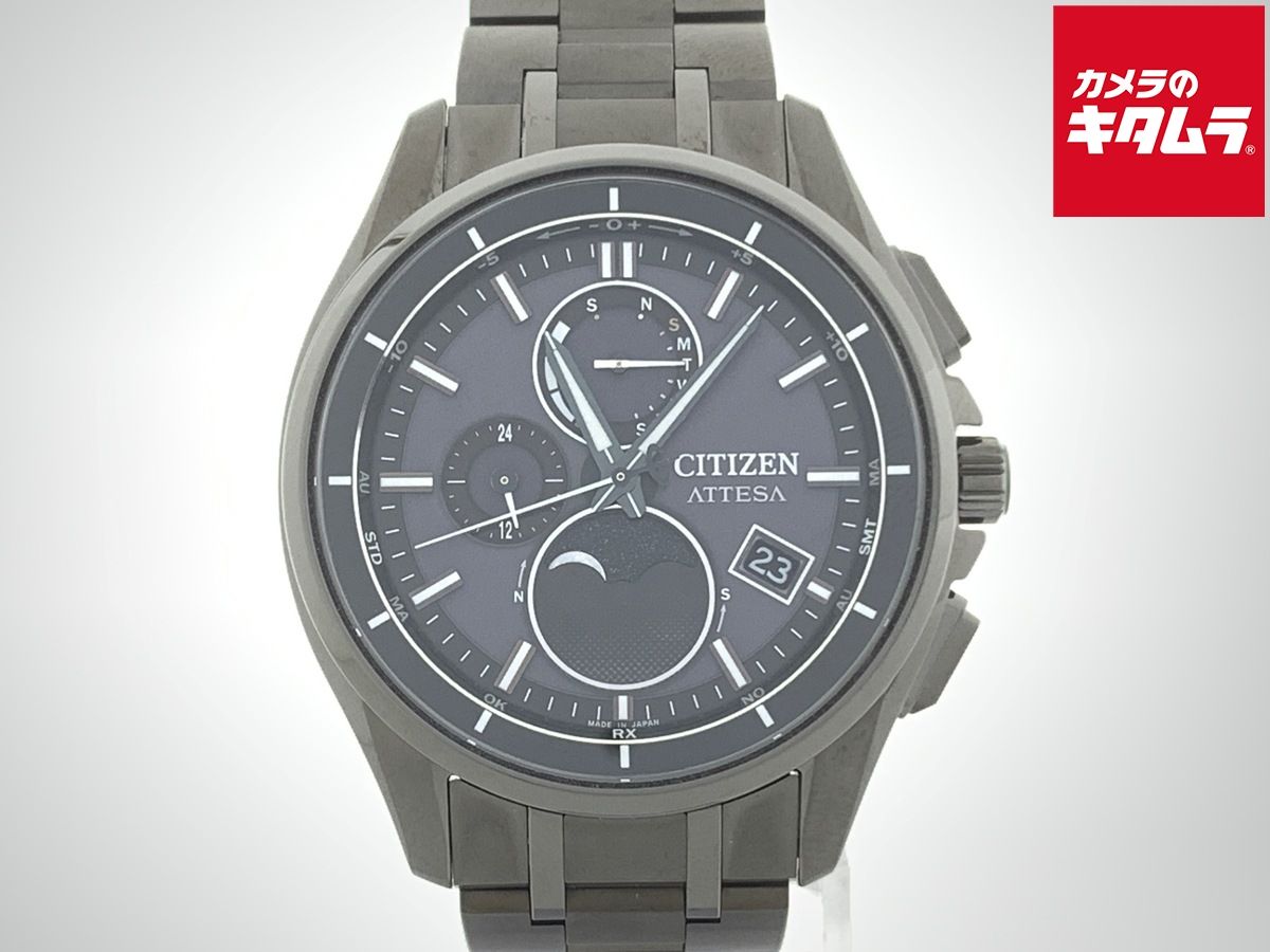 シチズン アテッサ ダイレクトフライト ブラック BY 1006 62 E チタン