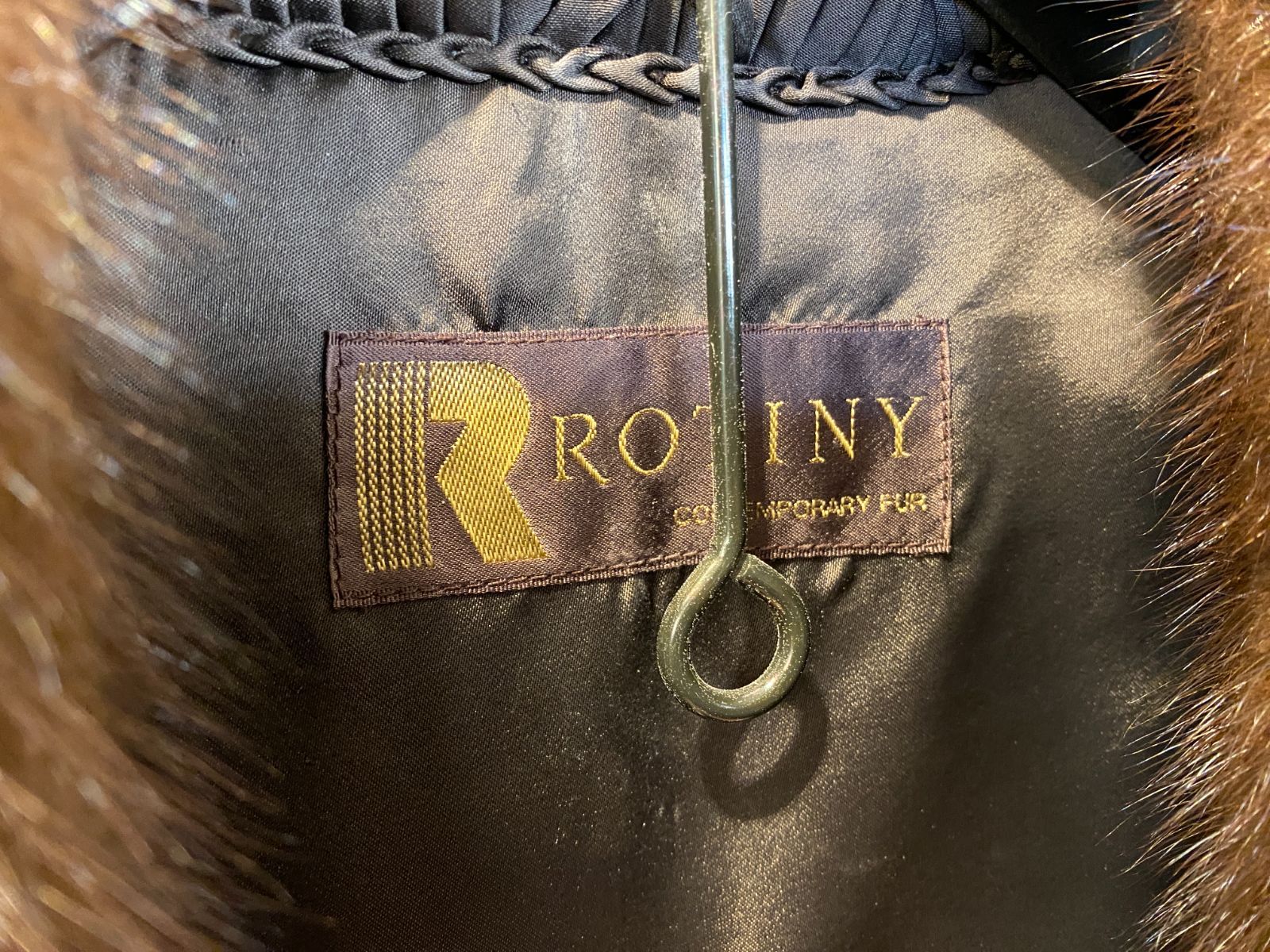 ROTINY ロティニー ヴィンテージ ファーコート ブラウン ROTINY ロティニー ヴィンテージ ファーコート ブラウン