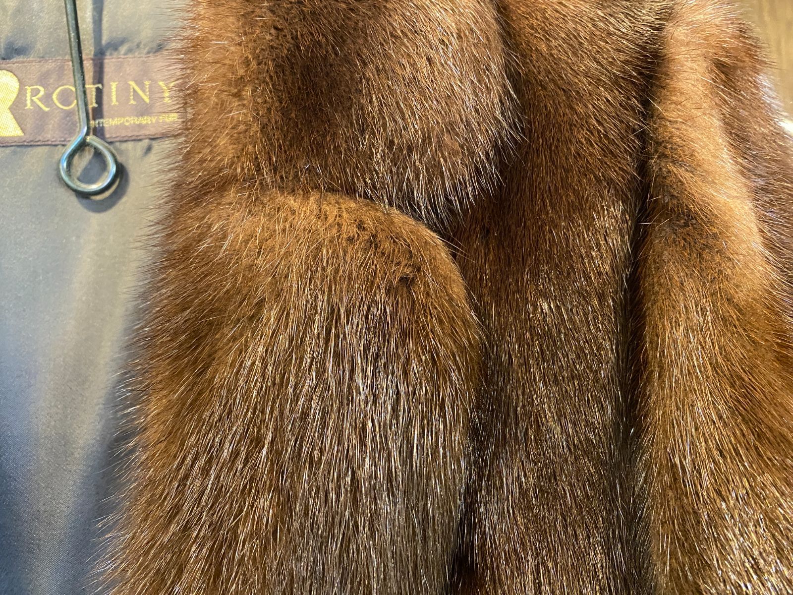 □希少 美品 ROTINY ロティニー ミンクファー 本毛皮 リアルファー