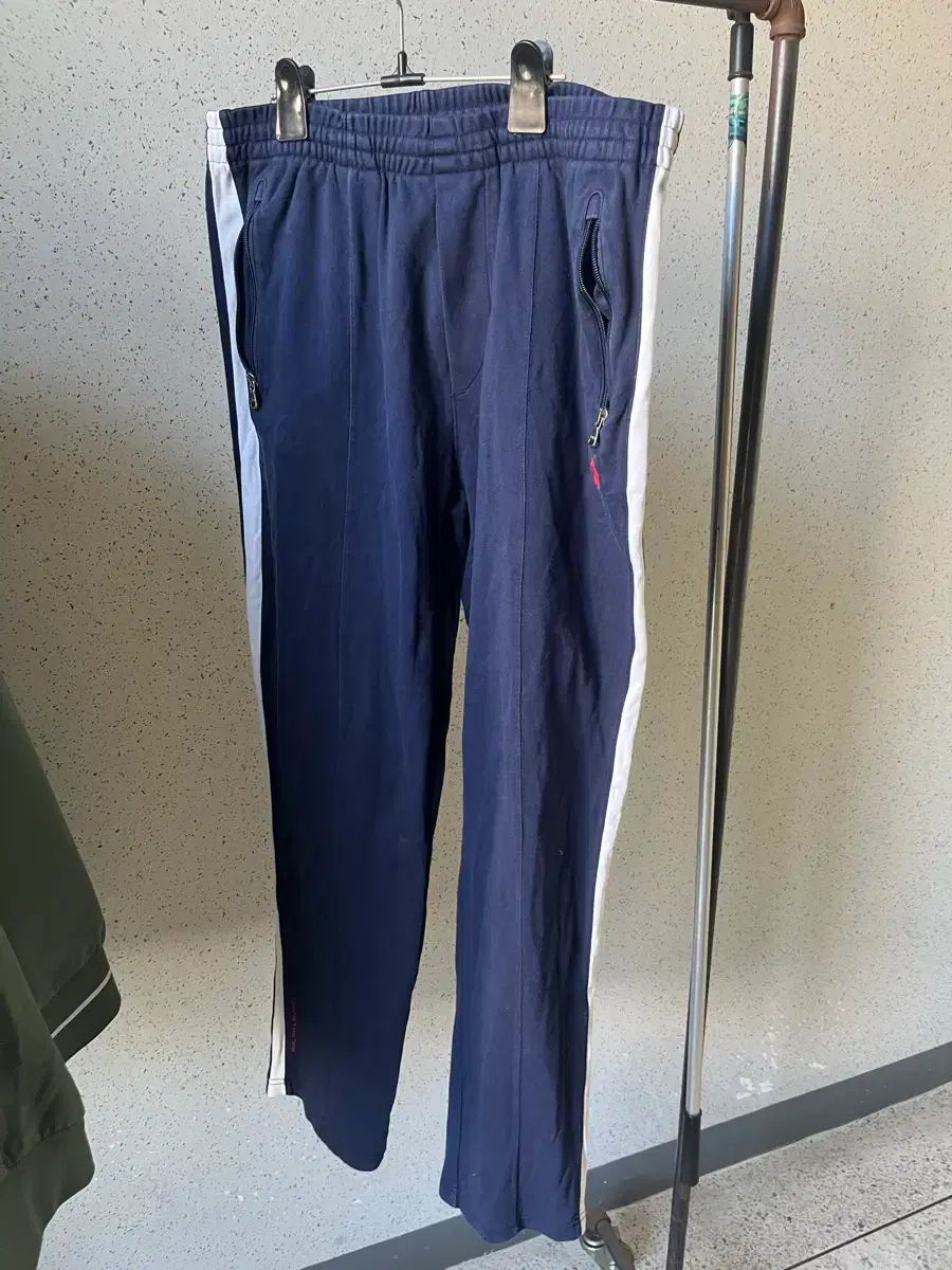 ポロラルフローレン ネイビー トラック パンツ