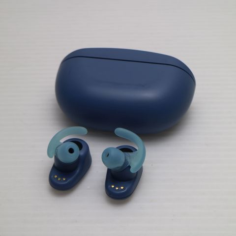 SONY WF-SP800N ワイヤレスイヤホン ブルー【美品】 美品 WF-SP800N ブルー ワイヤレスイヤホン SONY 土日祝発送OK 04000