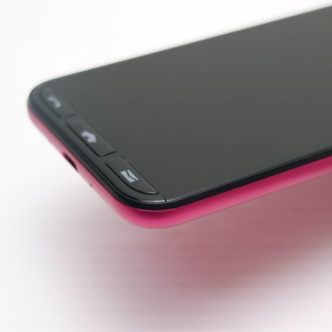 新品同様 A205KC かんたんスマホ3 マゼンタ Y!mobile スマホ 京セラ