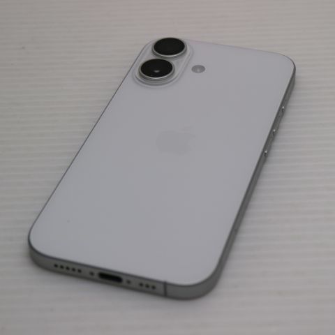 SIMフリー iPhone 16 256 GB ホワイト スマホ APPLE 04000