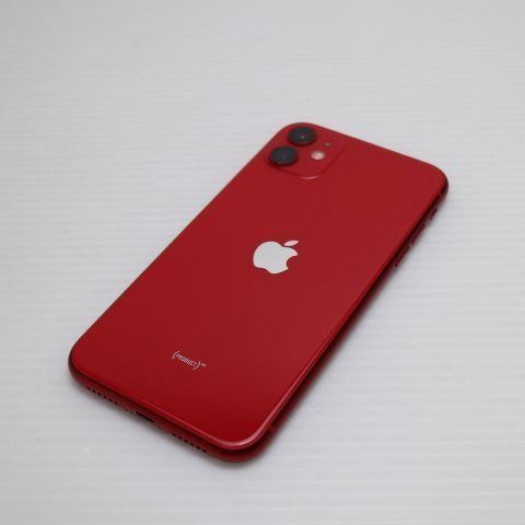 超 SIMフリー iPhone 11 64 GB プロダクトレッド スマホ 本体 白ロム 04000