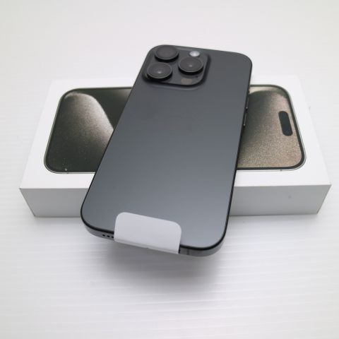 ♥ SIMフリー iPhone 15 Pro 128 GB ブラックチタニウム スマホ Apple 04000