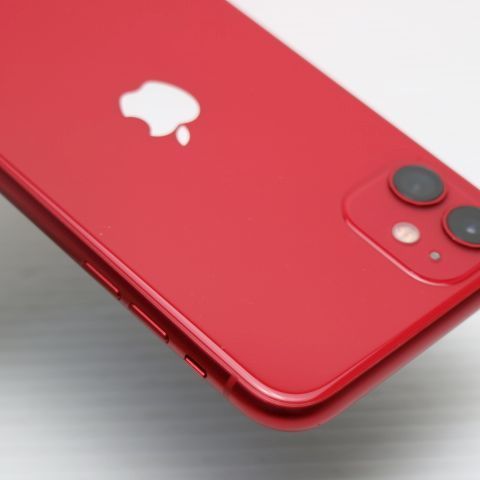 美品 SIMフリー iPhone 11 64GB プロダクトレッド スマホ 本体 白ロム