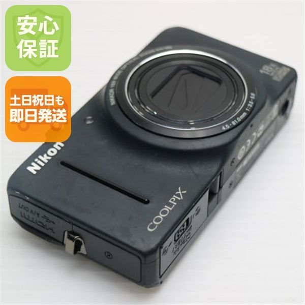 COOLPIX S 9300 ノーブルブラック デジカメ Nikon デジタルカメラ 本体 04000