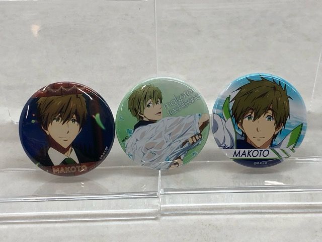 Free! 橘真琴　缶バッジ　33個セット Free 橘真琴 Free! 橘真琴 缶バッジ 33個セット 激レア】ハートアップ 缶