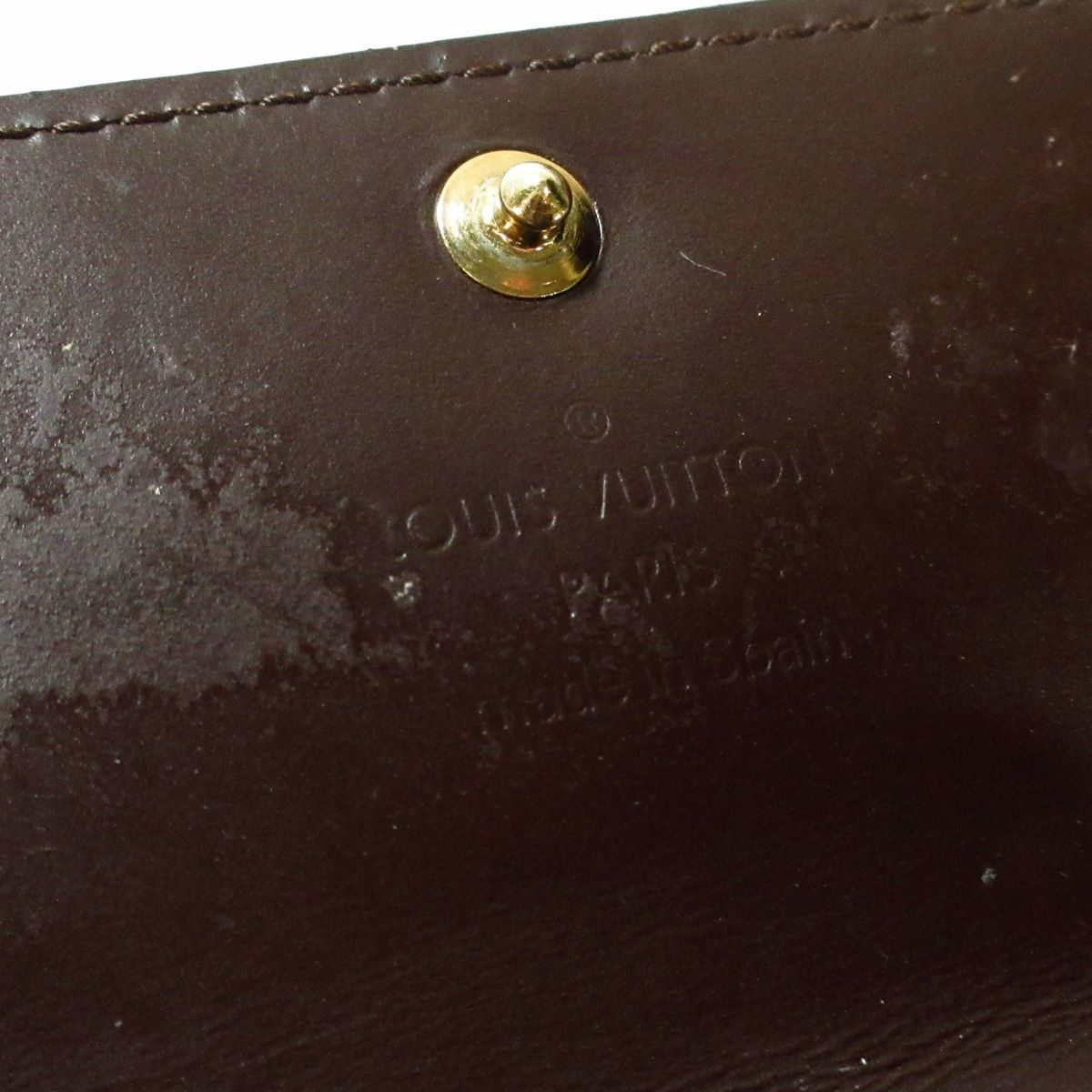 希少！美品✨ ルイヴィトン モノグラムヴェルニ レザー アマラント 手鏡 ルイヴィトンアジェンダ PM 14125 アマラント ユニセックス モノグラム