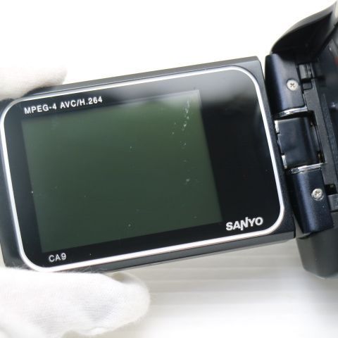超美品 DMX-CA9 ブラック 即日発送 SANYO Xacti デジタルビデオカメラ