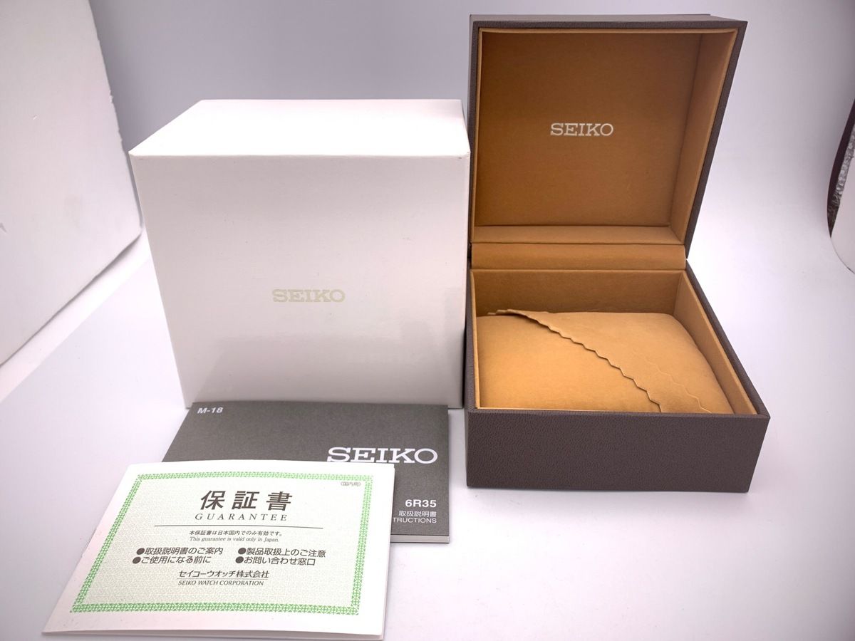  セイコー プロスペックス ブルー SBDC 163 6 R 35 00 P 0 ステンレススティール 自動巻き時計 腕時計(アナログ)