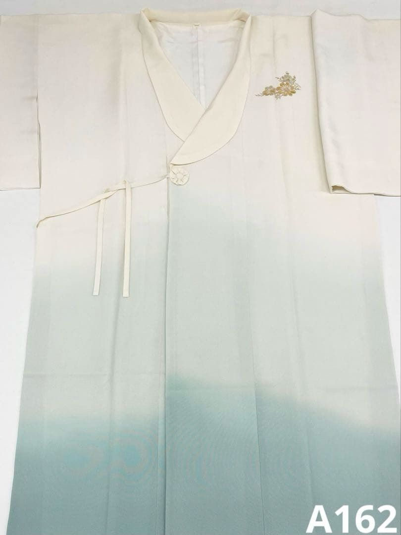 へちま衿コート グラデーション ストーン 正絹 ガード加工済 A 162