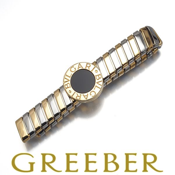 ブルガリ ネクタイピン オニキス トゥボガス K 18 YG|SS 184673