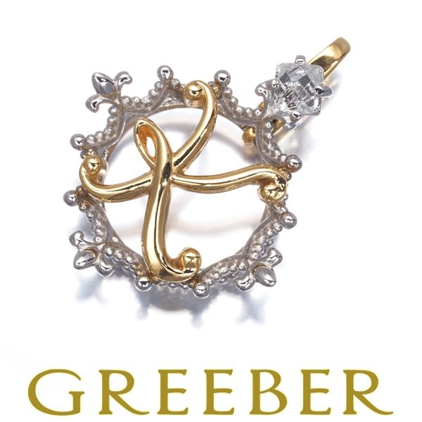 QVC ペンダントトップ ダイヤ ダイヤモンド 0.07ct ラフカット