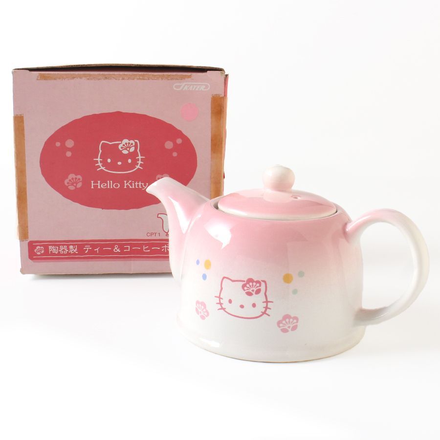 MHR0294 未使用 SANRIO サンリオ Hello Kitty ハローキティ 陶器製