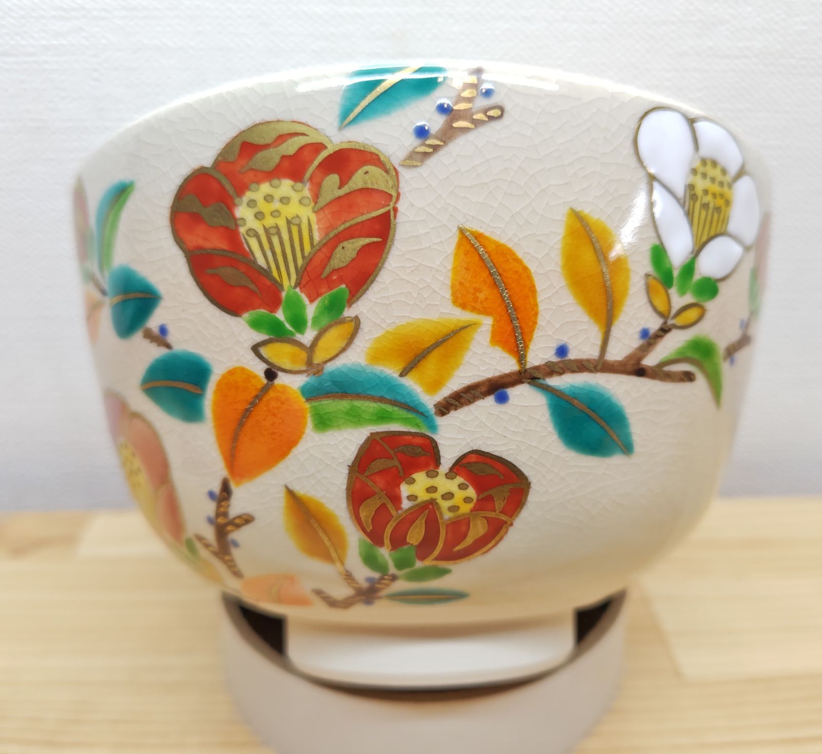 送料込【逢絢亭・新品】茶道具 茶碗 京焼 掛分 紫陽花の図  伊坂清香 共箱入り 逢絢亭・新品】茶道具 茶碗 京焼 掛分 紫陽花の図 伊坂清香 共