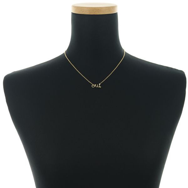 ディオール ネックレス ダイヤ ダイヤモンド ディオールアムール oui