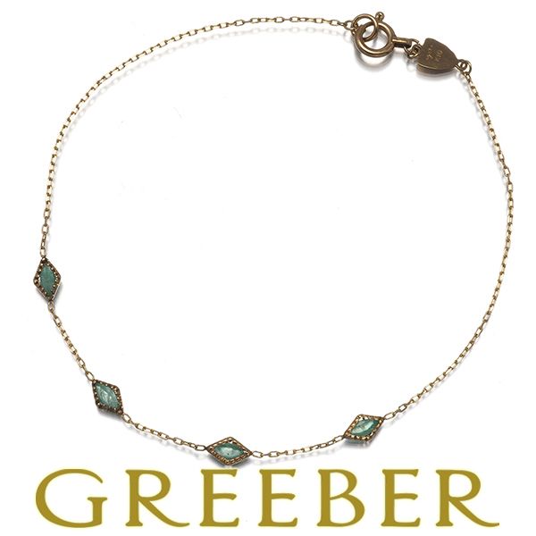 アガット ブレスレット エメラルド ドリーミードリーミー ステーション