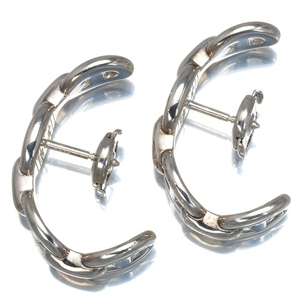 エルメス ピアス シェーヌダンクル アンシェネ シルバー 925 #184494
