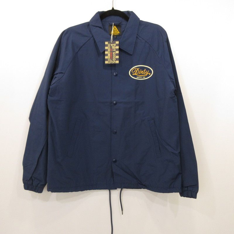 AT DIRTY アットダーティー その他アウター ANY DAYS COACH JACKET ネイビー サイズ M 96