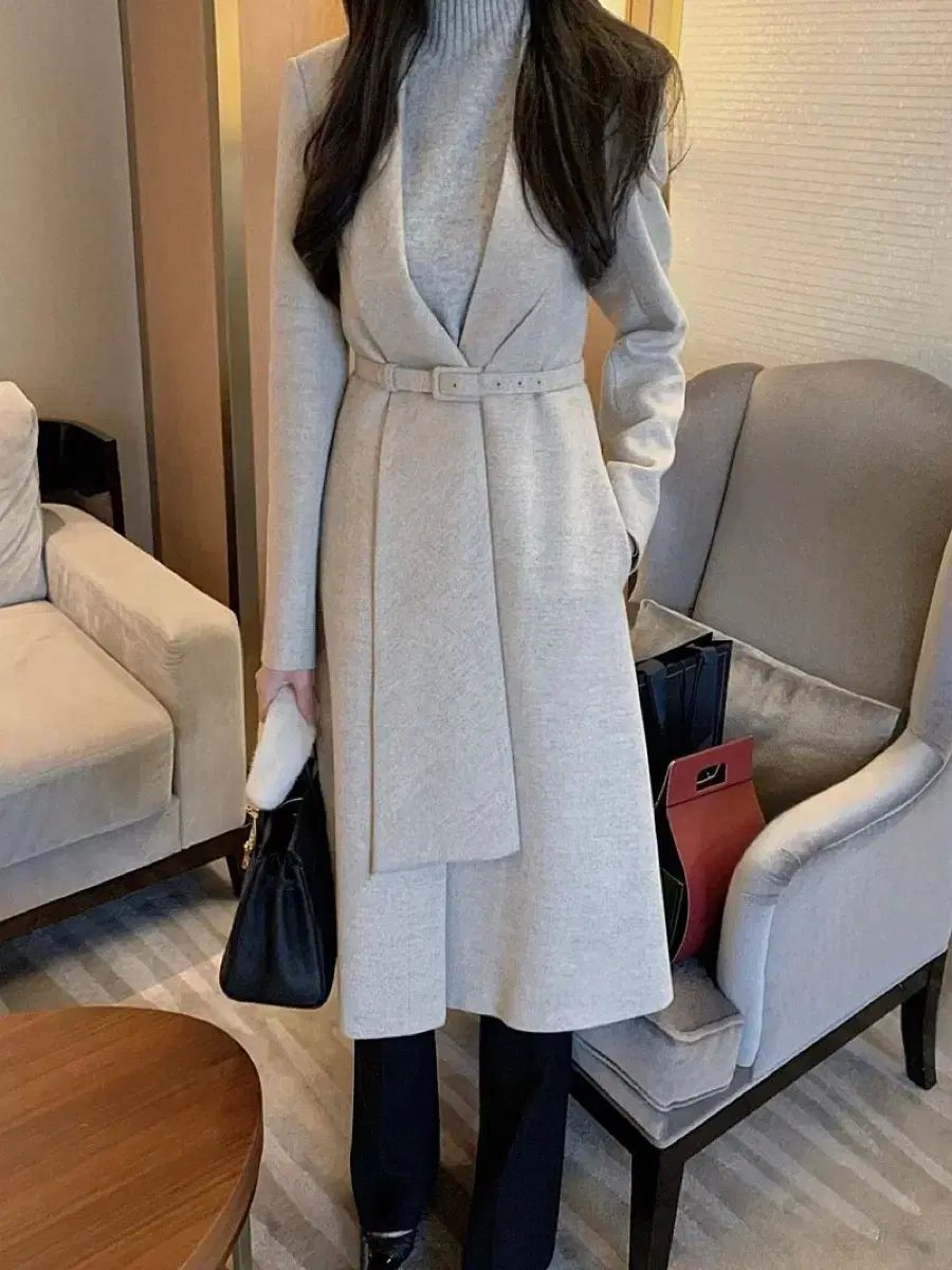 LAPLA マフラー ウールコート