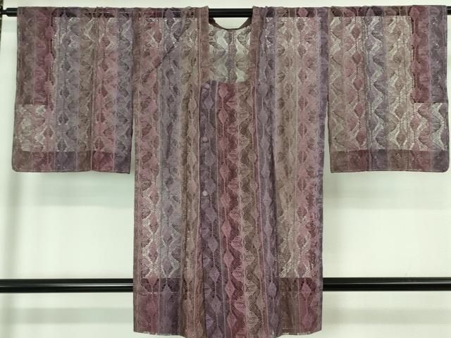 平和屋着物▽極上 道行コート スリーシーズン 春夏秋 塵除け ロング丈