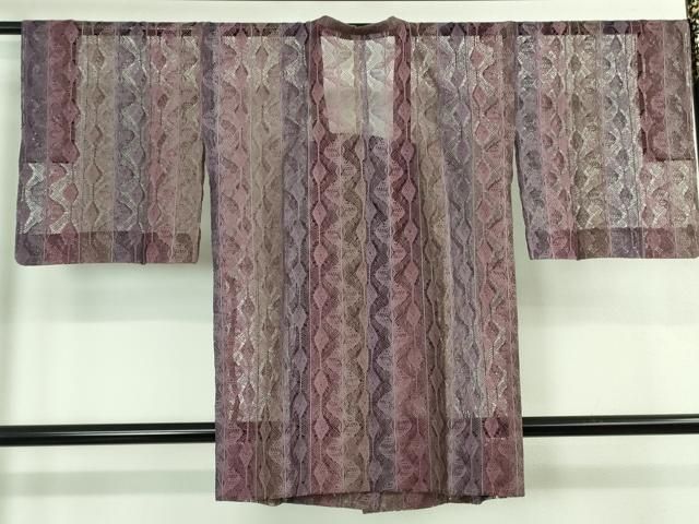 平和屋着物▽極上 道行コート スリーシーズン 春夏秋 塵除け ロング丈